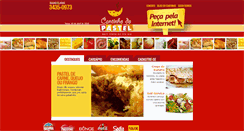 Desktop Screenshot of cantinhodopastel.com.br